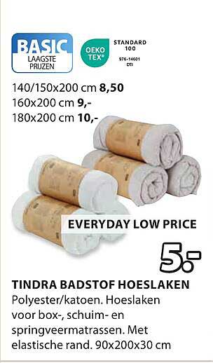 TINDRA BADSTOF HOESLAKEN