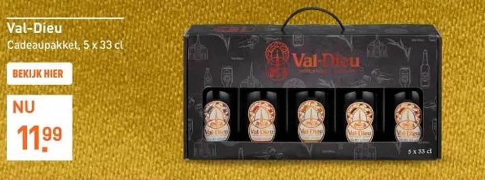 Val-Dieu Cadeaupakket, 5 x 33 cl