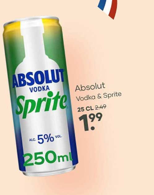 Absolut Vodka & Sprite