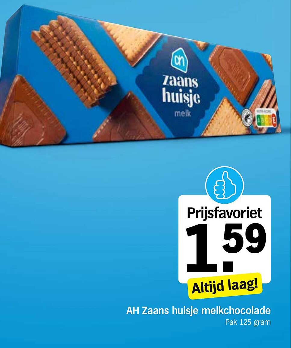 AH Zaans huisje melkchocolade