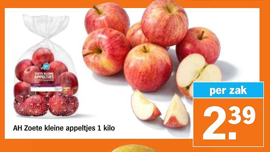 AH Zoete kleine appeltjes 1 kilo