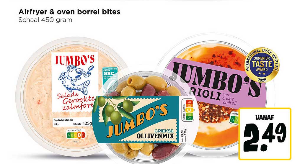 Airfryer & oven borrel bites