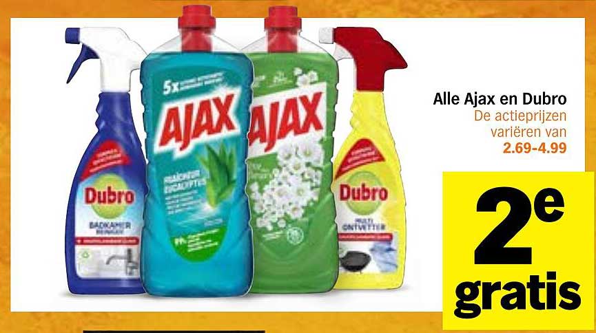 Alle Ajax en Dubro 2e gratis
