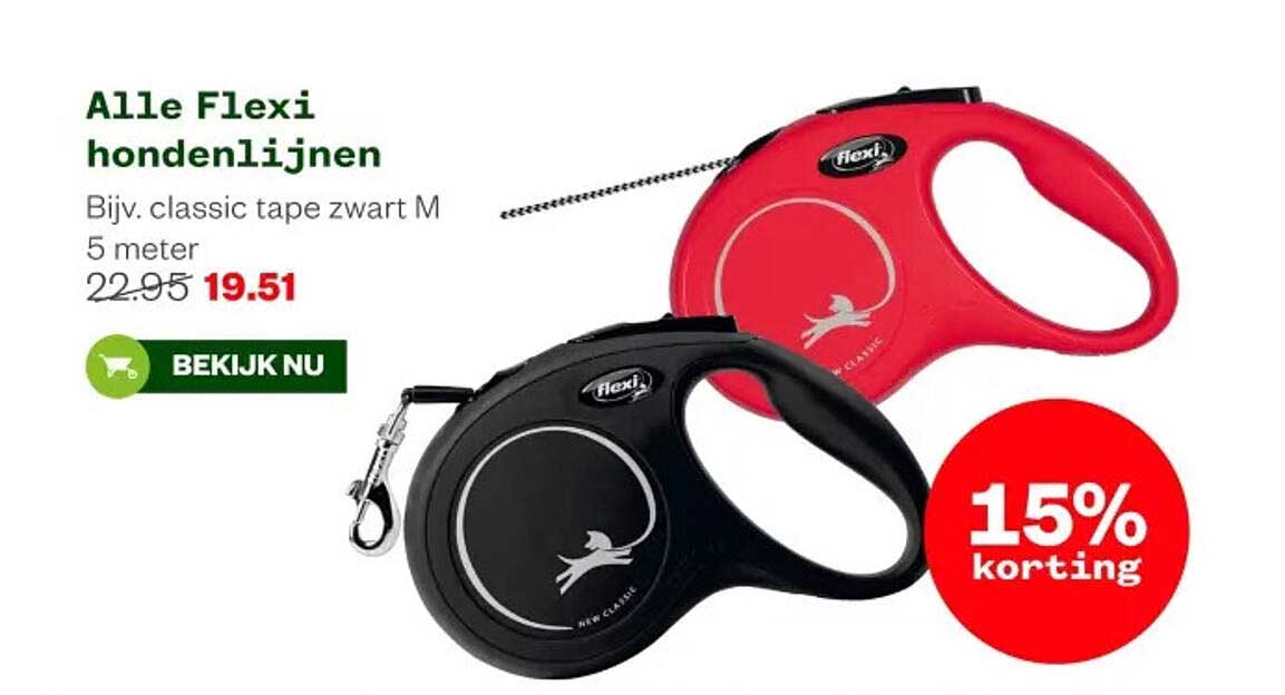 Alle Flexi hondenlijnen