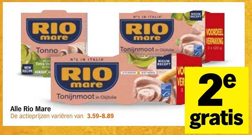 Alle Rio Mare 2e gratis