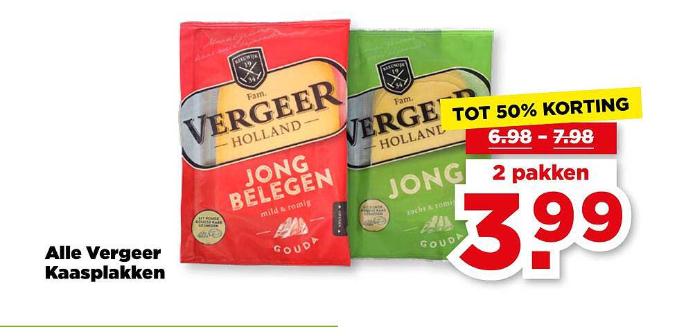 Alle Vergeer Kaasplakken