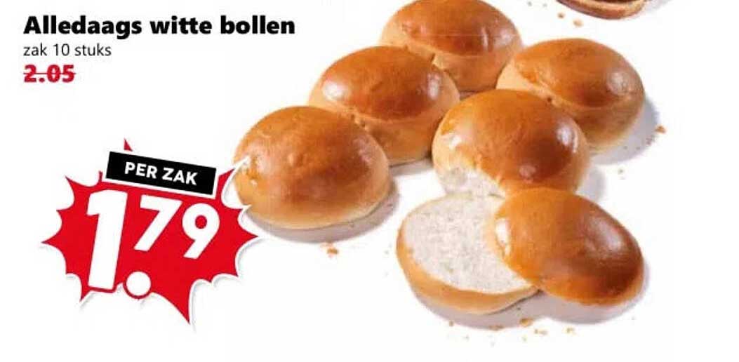 Alledaags witte bollen