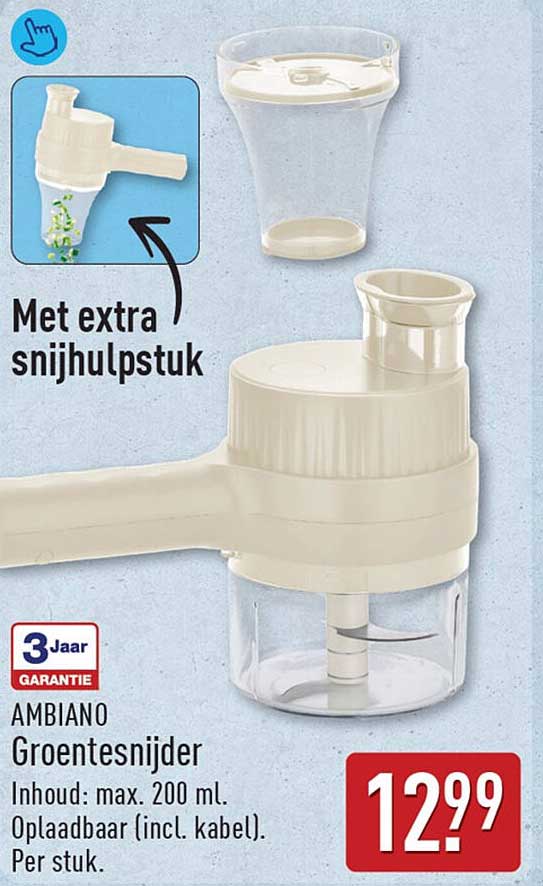 AMBIANO Groentesnijder