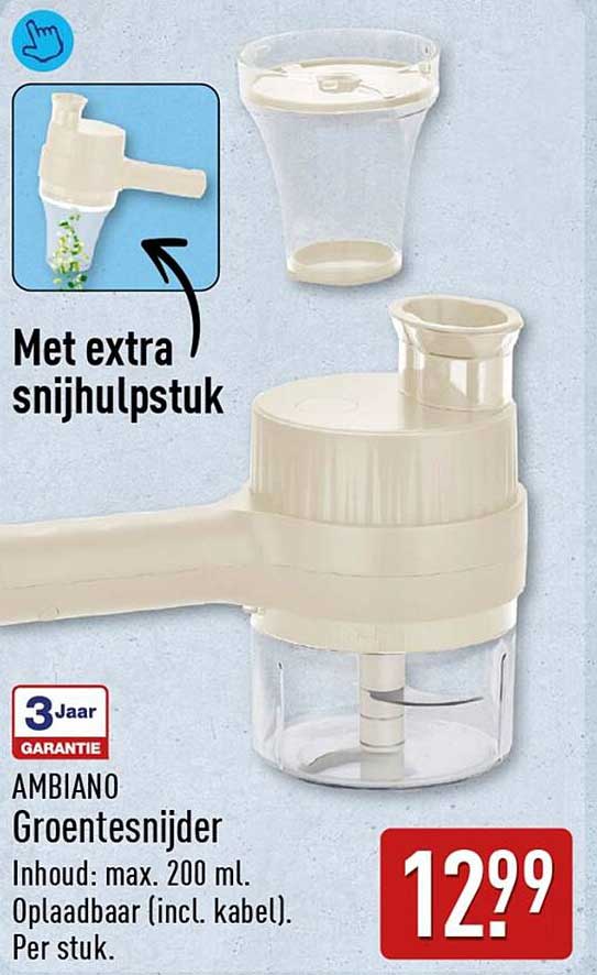 AMBIANO Groentesnijder