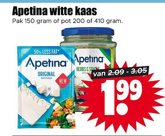 Apetina witte kaas