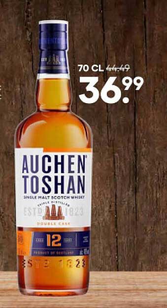 Auchentoshan Single Malt Scotch Whisky 12 70 cl
