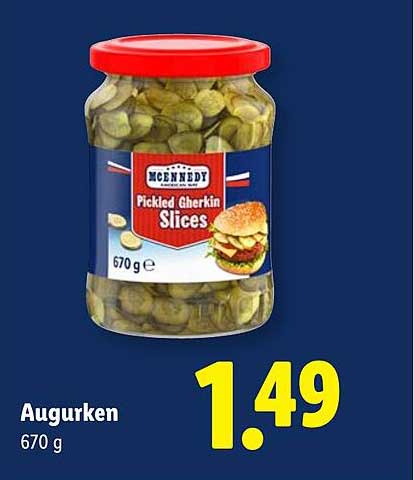 Augurken 670 g
