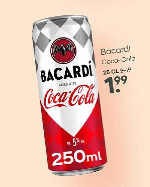Bacardi Coca-Cola 25 CL