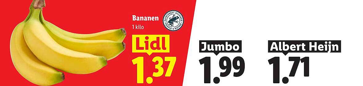 Bananen 1 kilo