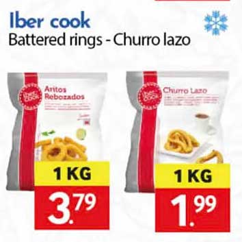 Battered rings - Churro lazo