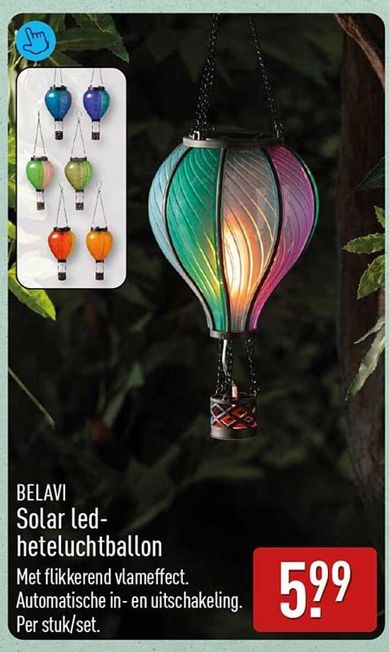 BELAVI Solar led-heteluchtballon