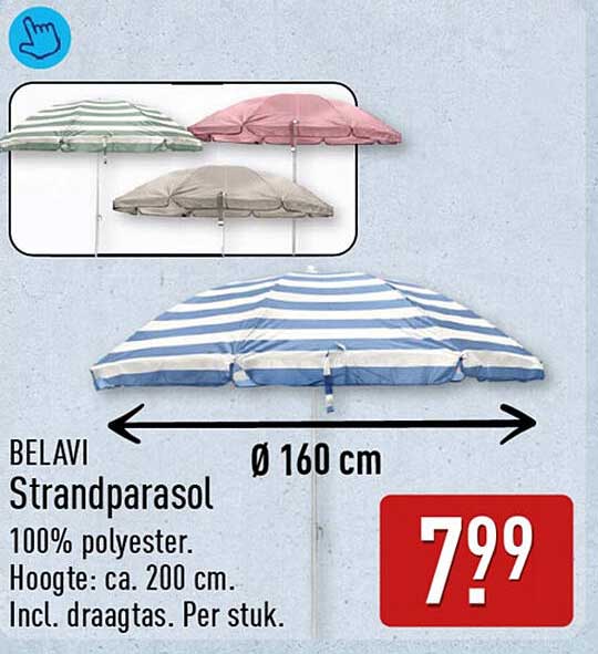 BELAVI Strandparasol
