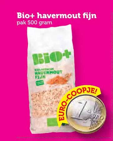 Bio+ havermout fijn pak 500 gram