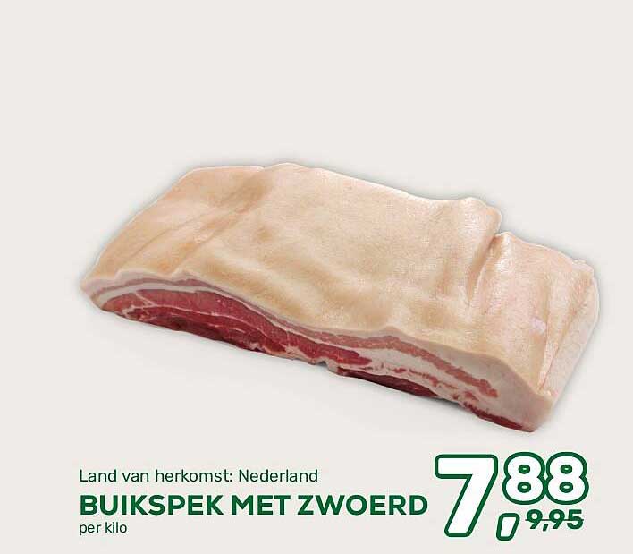 BUIKSPEK MET ZWOERD