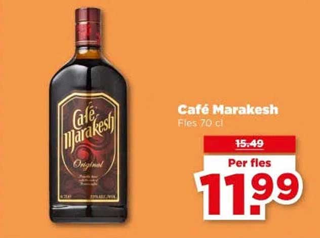 Café Marakesh Fles 70 cl