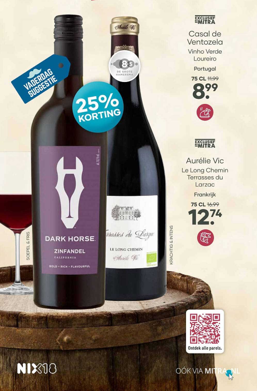 Casal de Ventozela Vinho Verde Loureiro Portugal 75 CL 25% korting