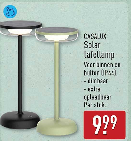 CASALUX Solar tafellamp