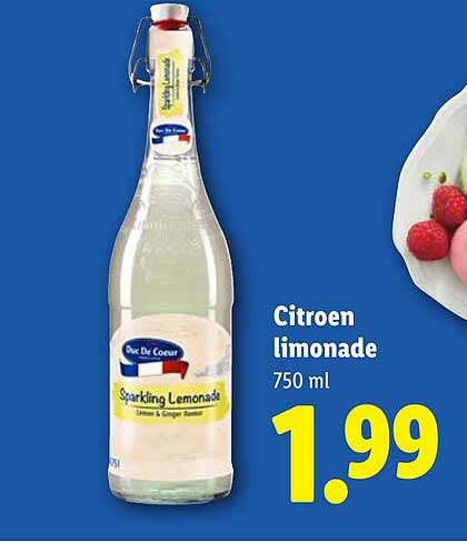 Citroen limonade 750 ml