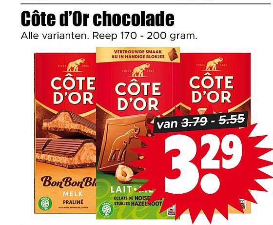 Côte d'Or chocolade