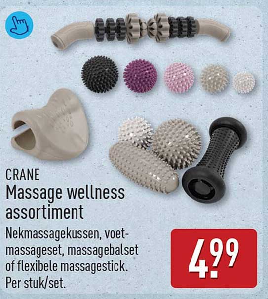 CRANE Massage wellness assortiment