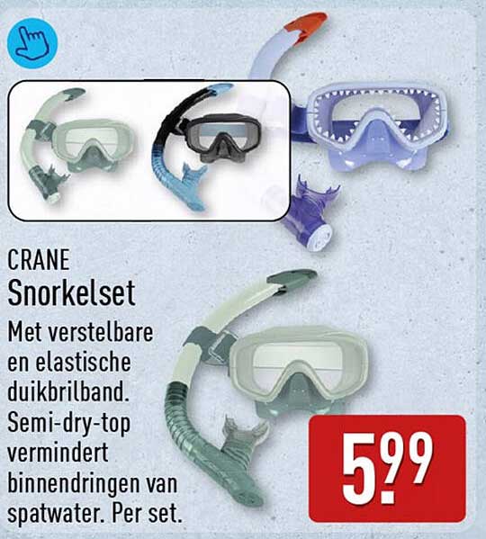 CRANE Snorkelset