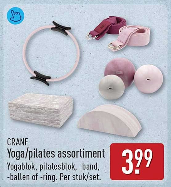 CRANE Yoga/pilates assortiment