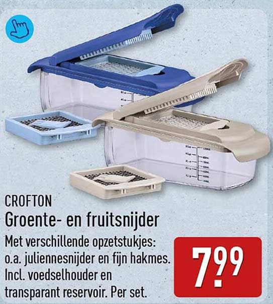 CROFTON Groente- en fruitsnijder