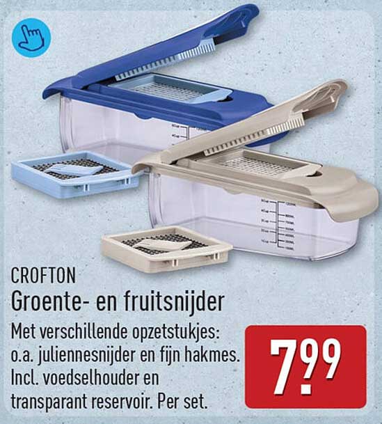 CROFTON Groente- en fruitsnijder