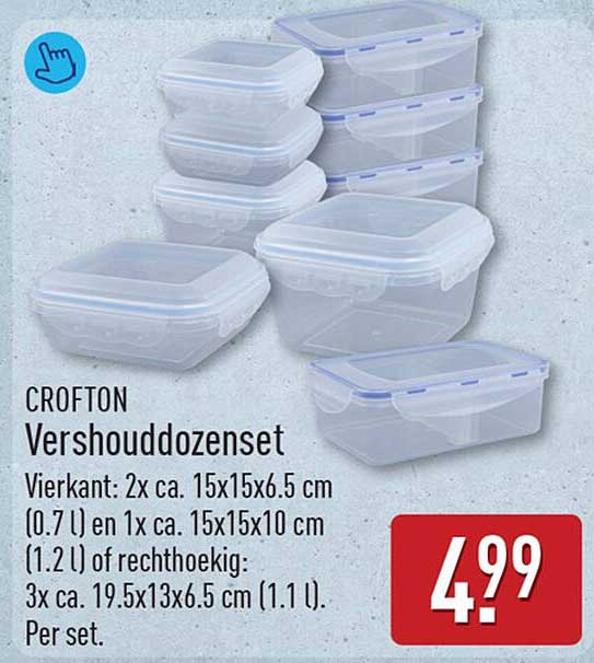 CROFTON Vershouddozenset