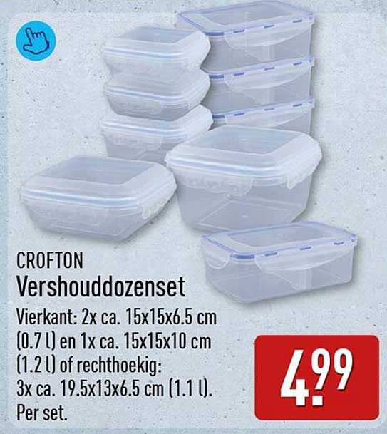 CROFTON Vershouddozenset
