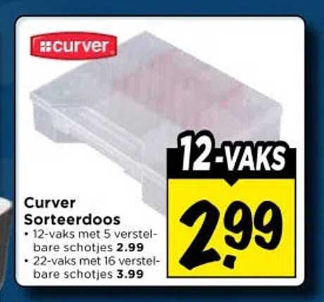 Curver Sorteerdoos 12-vaks