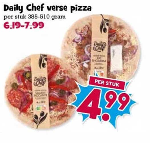 Daily Chef verse pizza