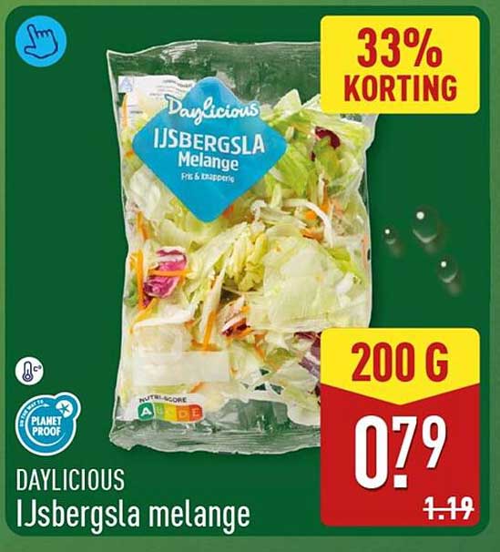 DAYLICIOUS IJsbergsla melange