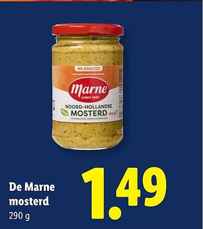 De Marne mosterd 290 g