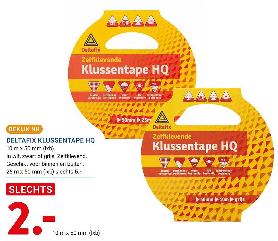 DELTAFIX KLUSSENTAPE HQ