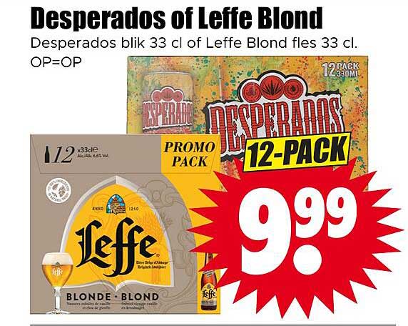 Desperados of Leffe Blond
