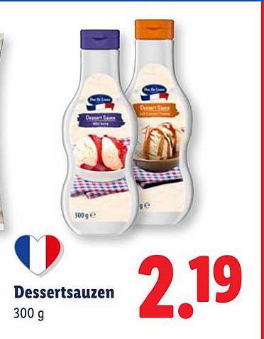 Dessertsauzen