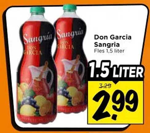 Don Garcia Sangria Fles 1,5 liter