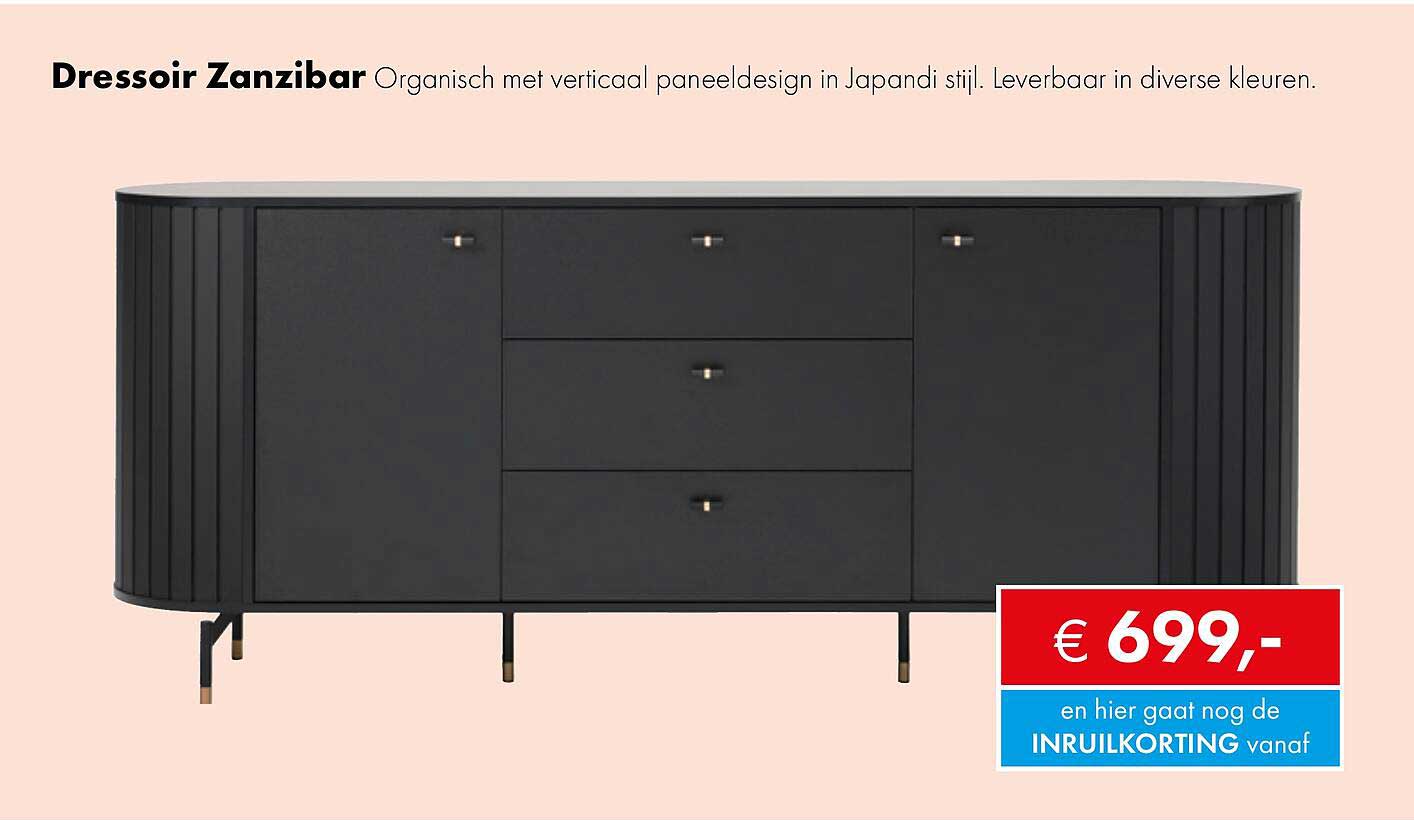 Dressoir Zanzibar