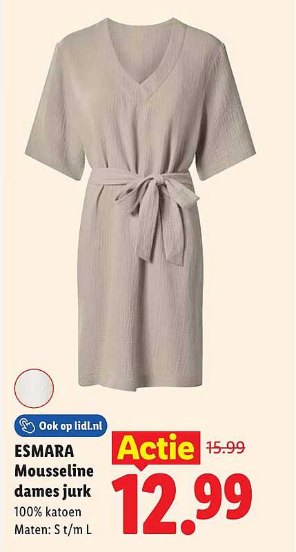 ESMARA Mousseline dames jurk