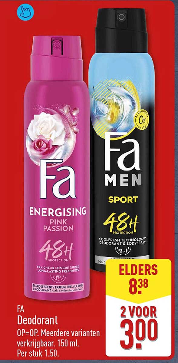 FA Deodorant