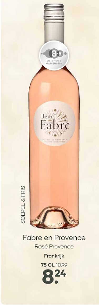 Fabre en Provence Rosé Provence Frankrijk