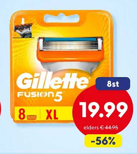 Gillette Fusion5 8 st XL