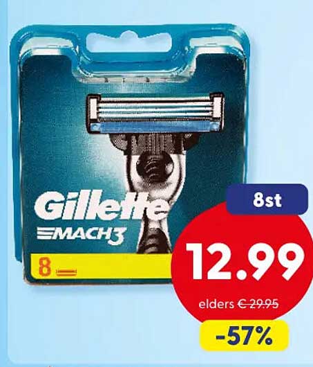 Gillette Mach3 8st