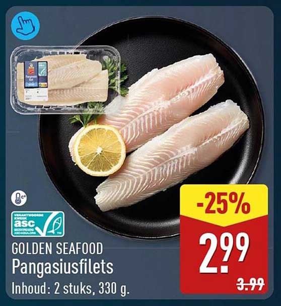GOLDEN SEAFOOD Pangasiusfilets